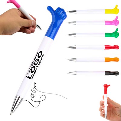 Thumbs-up Shaped Twist Pen