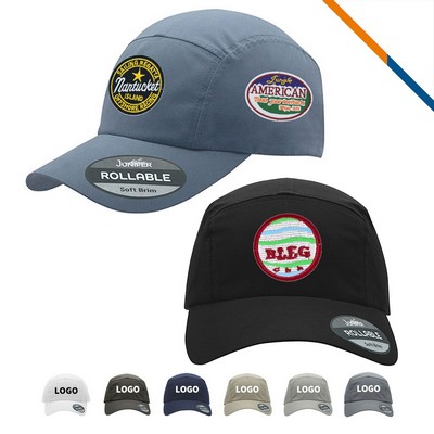 Juniper® CoolHit Soft Brim 5 Panel Performance Cap