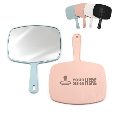 Large Handheld Makeup Mirror