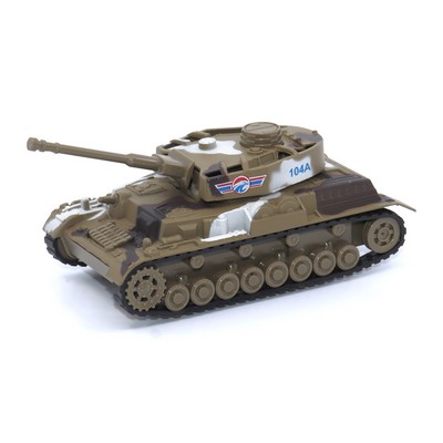Tank with Rotating Turret - Diecast Model