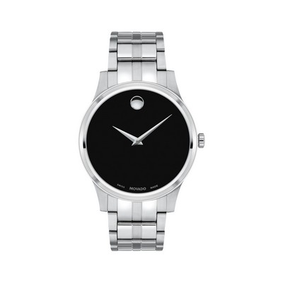 Movado Corporate Exclusive Gents Black Dial Watch