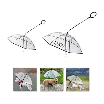 Dog Rain Umbrella Leash