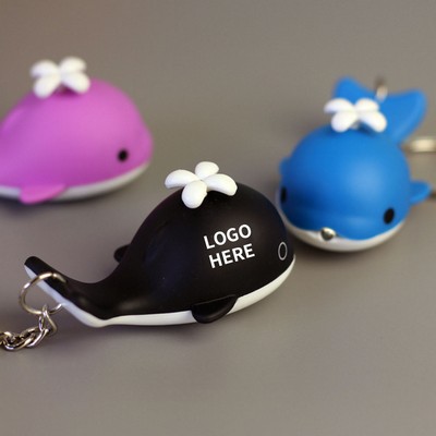 Whale Glow & Chirp Keychain