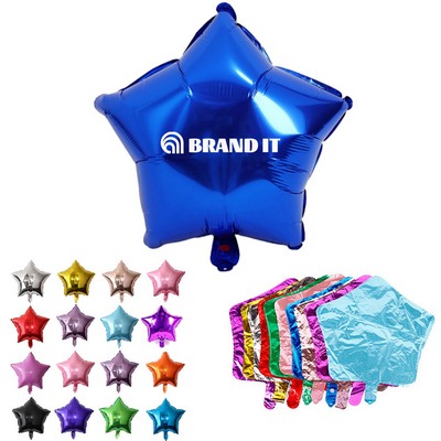 18" Decorator Star Shape Foil Balloon