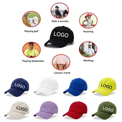 Unisex Adjustable Sports Hat