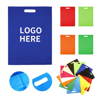 Cut-Out Handle Non-Woven Tote