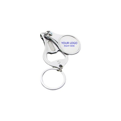 MOQ 50pcs Bottle Opener Key Rings