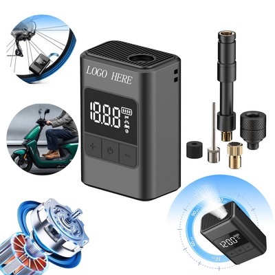 120psi Max USB Rechargeable Air Pump