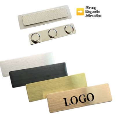 Magnetic Name Badge
