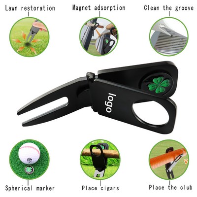 Multi-Function Golf Green Fork