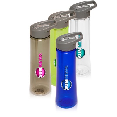 22 oz. Plastic Sports Water Bottles with Drink Spout