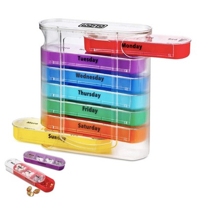 Portable Drawer Pill Box