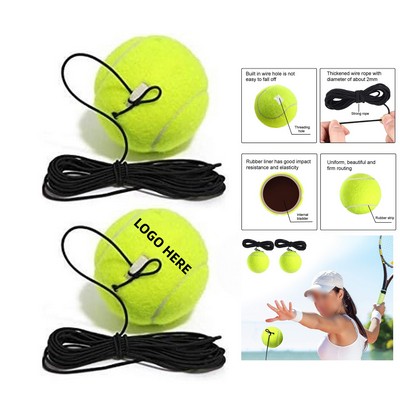 Tennis Ball on a Tether for Training