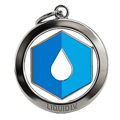 Swivel Die Struck Keychain