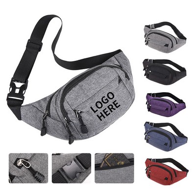 Hands-Free Multi-Pocket Sling Bag