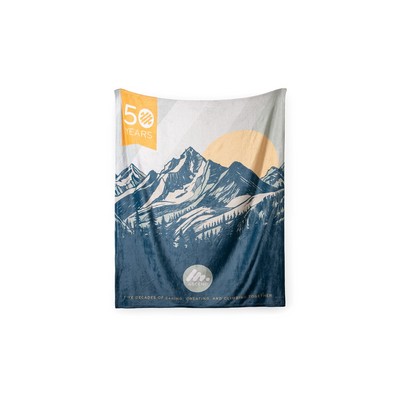 Full-Color Plush Throws