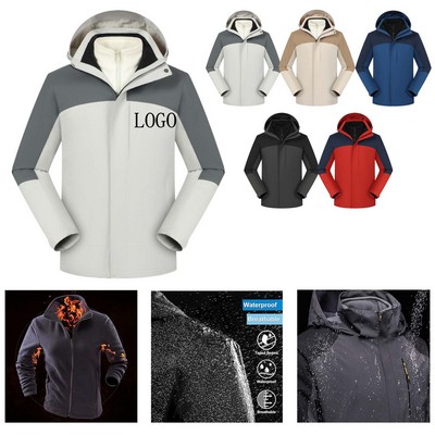 Unisex Waterproof Three in One Jacket (XS - 5XL)