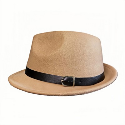 2025 Wool Felt Cloche Hat with Classic British Elegance