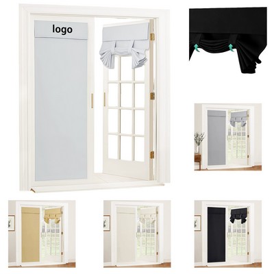 Thermal Insulated French Door Sidelight Curtain
