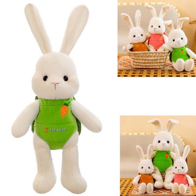 10" Rabbit Doll W/ A Turtle Shell Pattern