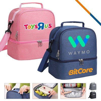 Glaci Double Layer Crossbody Cooler Bag