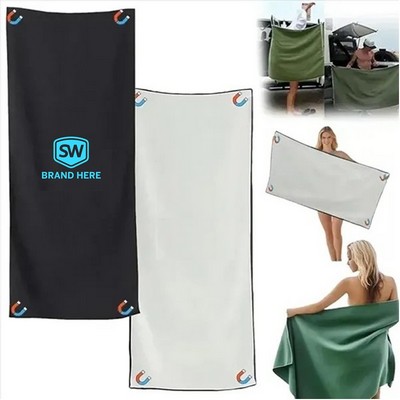 Magnetic Outdoor Bath Towel