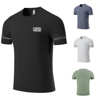 Men'S Running Short Sleeve T-Shirt