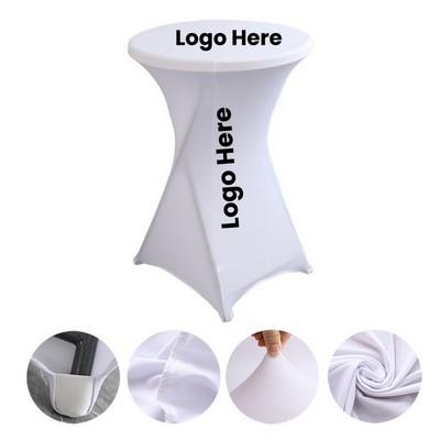 29"H Stretch Round Tablecloth/Cover