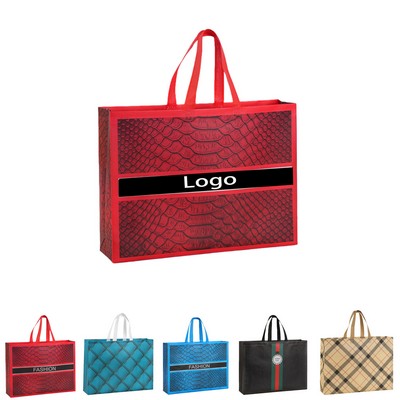Reusable Waterproof Non-Woven Shopping Tote Bag