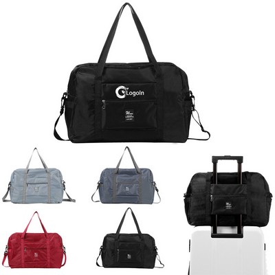 Travel Duffel Carry On Tote Bag with Trolley Sleeve