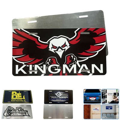 Custom Aluminum License Plate