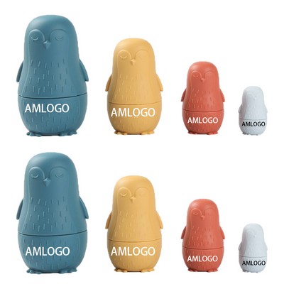 Penguin Stacking Sensory Toy Early Montessori Learning