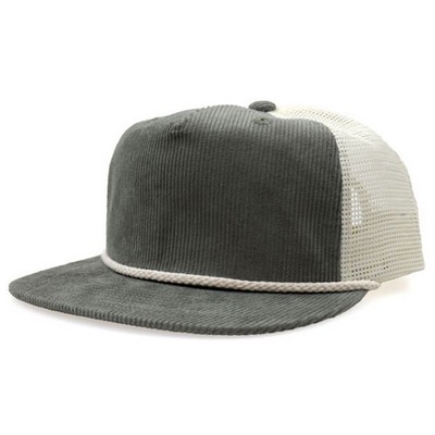 Emblem 5600c Corduroy Grandpa Trucker Hat