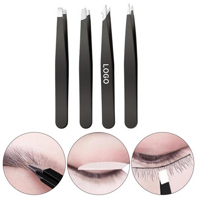 Professional Stainless Steel Tweezers Set