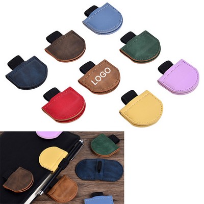 PU Leather Magnetic Pen Holder