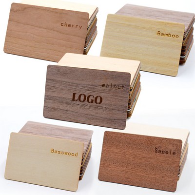 Wooden Waterproof Smart Room Card