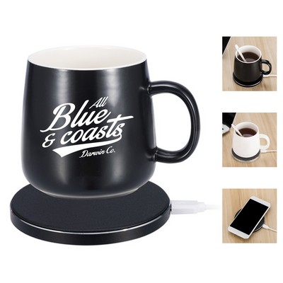 Mug Warmer with Wireless Charger