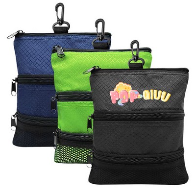 3-Layer Golf Accessory Storage Bag