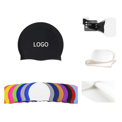 Premium Silicone Swim Cap