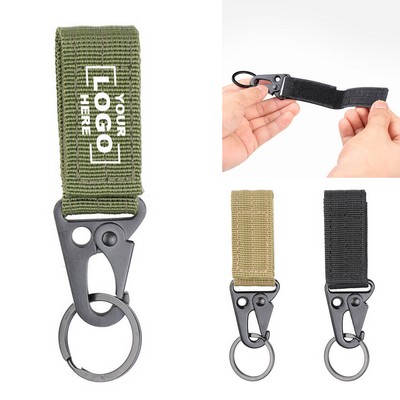 Tactical Nylon Webbing Carabiners Buckle