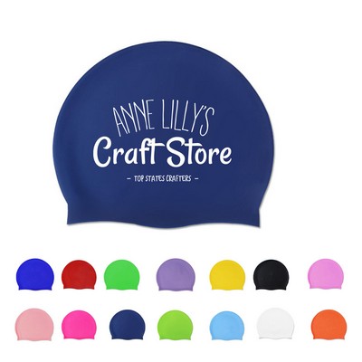 Adult Silicone Swimming Cap