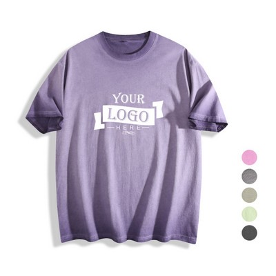 8.1 oz 100% Cotton Unisex Vintage Wash T-shirt