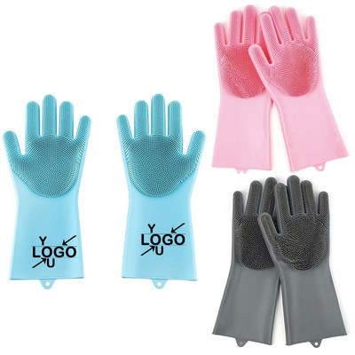 Silicone Cleaning Gloves