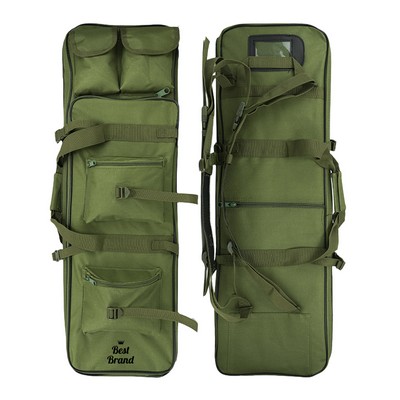 Multi-Pocket Tactical Rifle Case – Backpack Convertible, Large Capacity