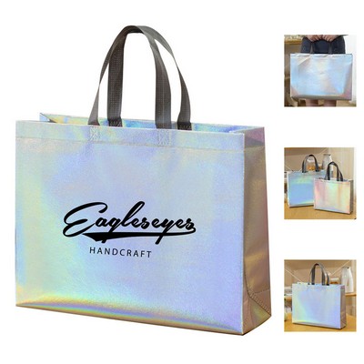 Colorful Laser Non Woven Tote Bag