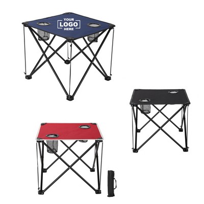 Portable Outdoor Waterproof Oxford Fabric Folding Camp Table