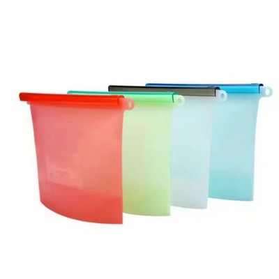 Reusable Silicone Storage Pouch