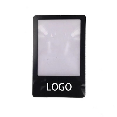 PVC Credit Card Magnifier