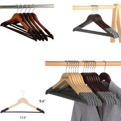 Velvet Wooden Hangers