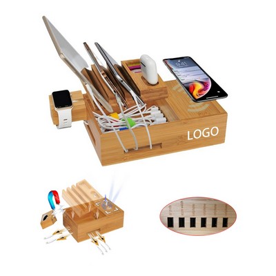 Bamboo Charging Station